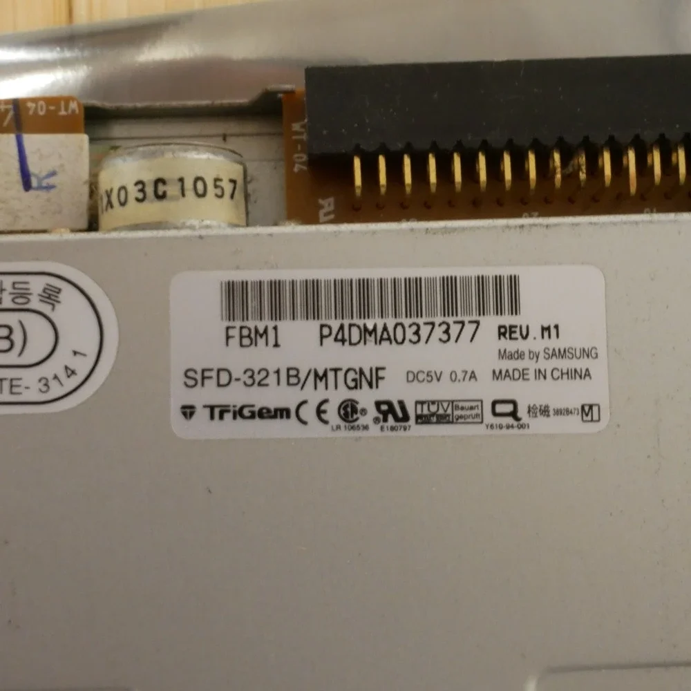 Samsung TriGem SFD-321B 3.5 inch Internal Floppy Drive FDD - Tested & Working 31
